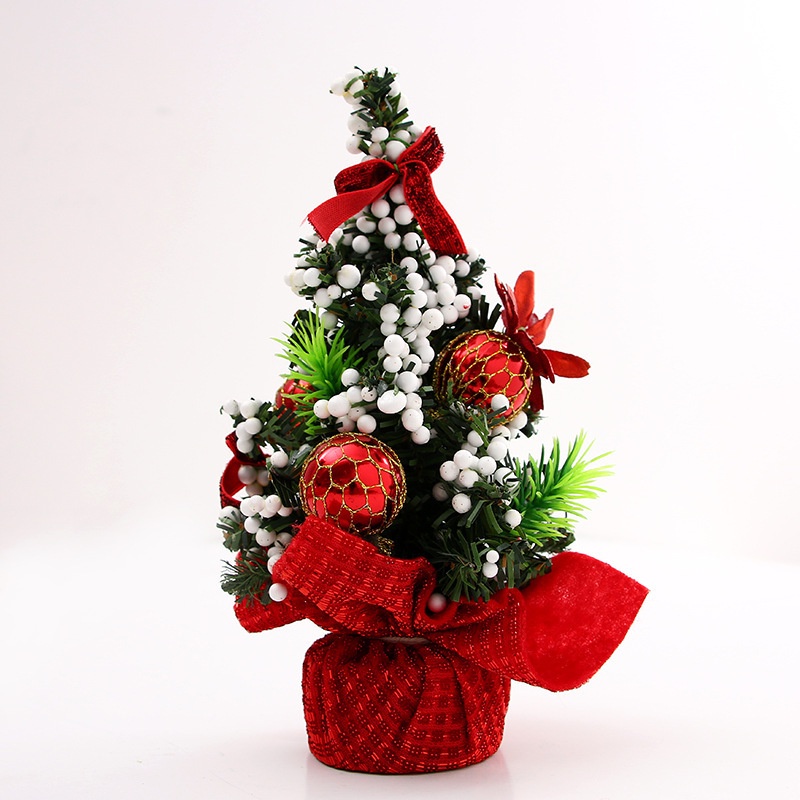 Cây thông noel MENG NI trang trí để bàn mini