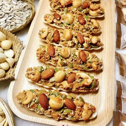 Bánh thuyền siêu hạt granola - 100g / 250g / 500g