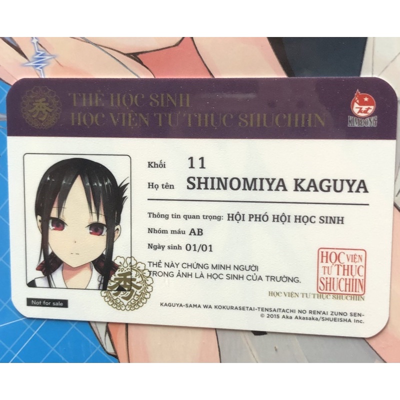 Ảnh Kaguya Cuộc chiến tỏ tình