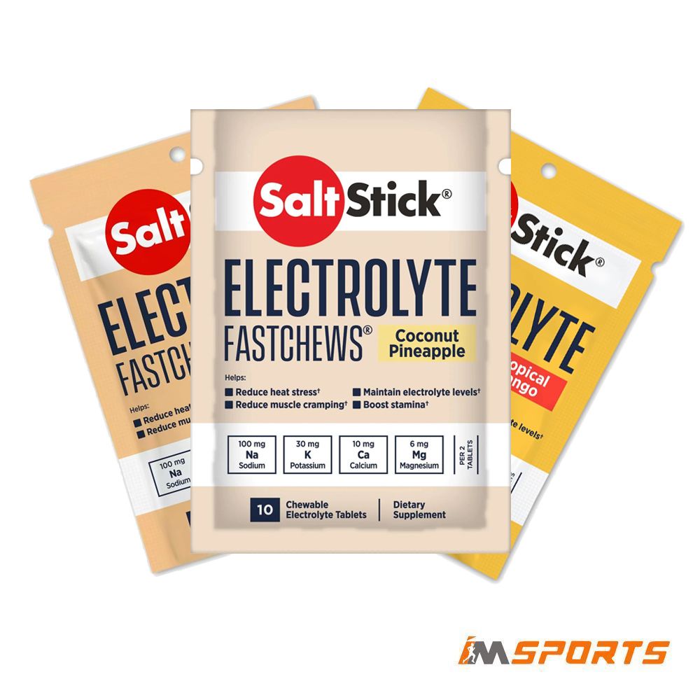 Gói 10 Viên kẹo nhai bổ sung điện giải SaltStick FastChews