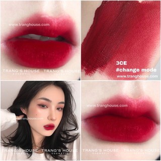 Son kem lì 3ce Soft Lip Lacquer