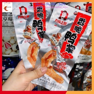 Chân vịt cay dacheng loại to 32gr ❤ Date mới nhất ❤ đồ ăn vặt Trung Quốc