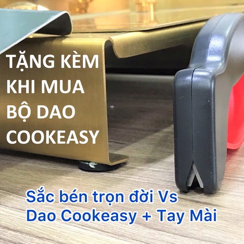 Đá mài dao chặt thịt gà Chính Hãng Cookeasy. Đá mài dao chuyên dụng cho bàn dao chặt gà đa năng #daochặtthịtgà