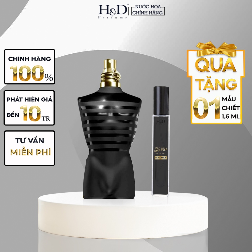 Nước hoa nam JPG Le Male Le Parfum chiết 5ml/ 10ml/ 20ml cuốn hút