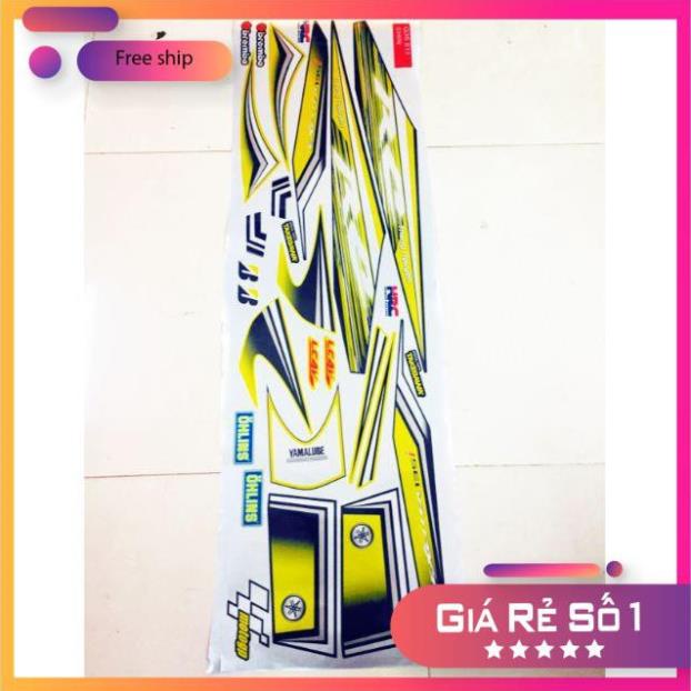 FREE SHIP + SALE SỐC +DECAL PVC 5 LỚP CHẤT LƯỢNG CAO Tem rời Exciter 2010