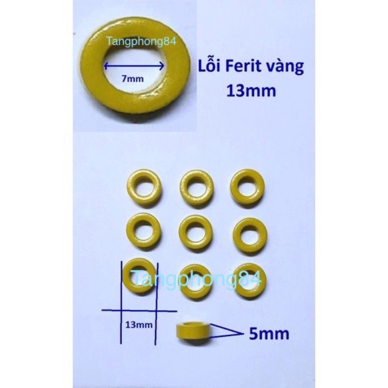 Lỗi ferit vàng - giá 1 combo 10 cái