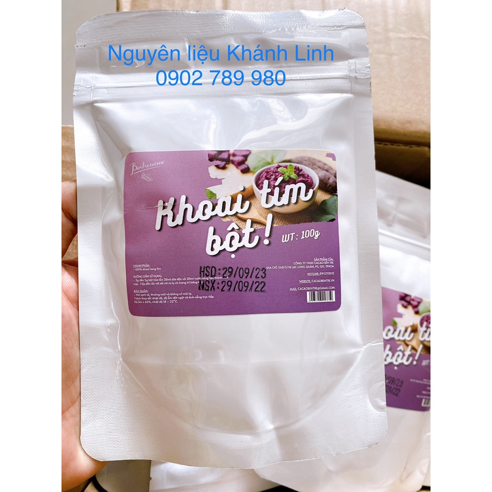 Bột khoai lang tím Bentreco 100g