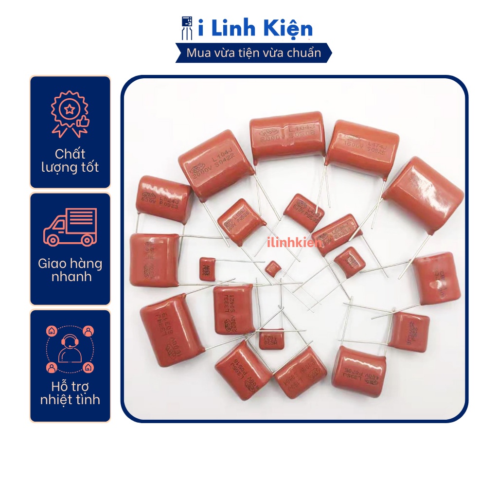 Tụ CBB 225J 2.2uF 630V 25mm