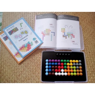 Bộ 3 sách mới nhất- đồ chơi thông minh hàn quốc puzzlia chữ nhật 5 x 12