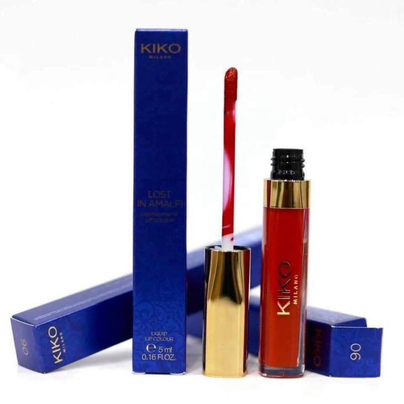 Hàng Đức Son kem lì Kiko số 06 đỏ hồng