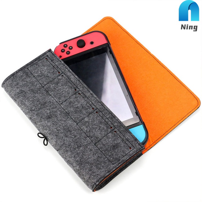 Túi Nỉ Mềm Cầm Tay Đựng Máy Chơi Game Nintendo Switch