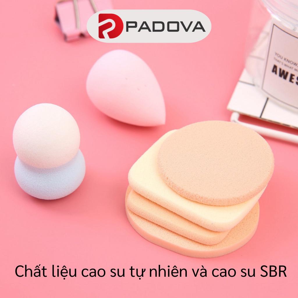 Combo 6 Mút Tán Trang Điểm, Đánh Kem Nền Siêu Mịn Và Tự Nhiên PADOVA 5010