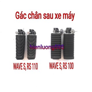 Gác chân sau xe máy wave s, rs, rsx 100, 110