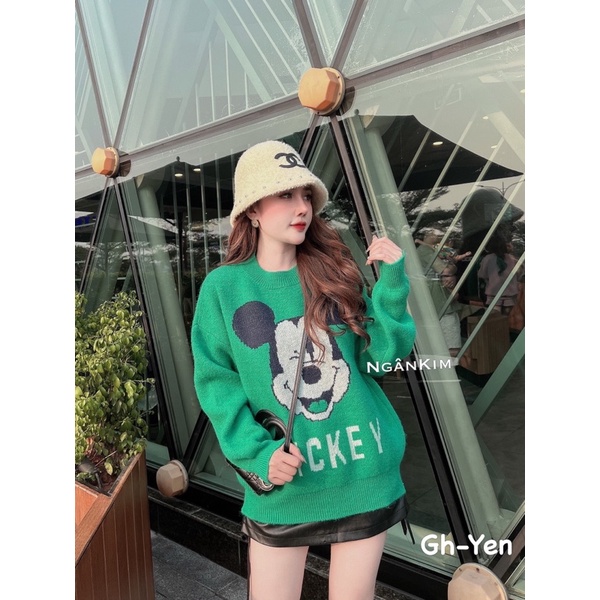 Áo len Mickey !!!