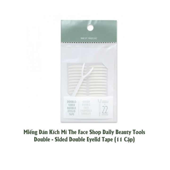 The Face Shop - Miếng Dán Kích Mí Double Sided Double Eyelid Tape - Twins Cosmetic