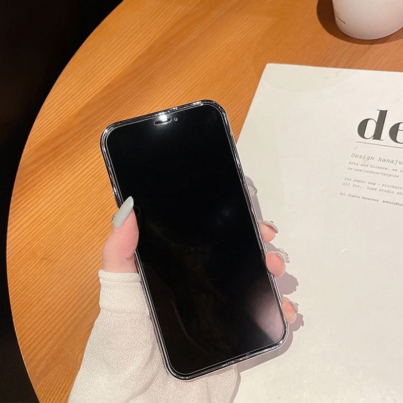 Ốp Điện Thoại Vuông Mạ Gương Cho Xiaomi 11 12 Lite Mi Mix 4 Civi 2 A1 A2 Note 10 Pro Mi 9T 10T 11T 12T 12 Pro Ultra