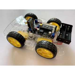 Khung xe - Xe 4 bánh điều khiển bằng Bluetooth dùng Arduino Nano