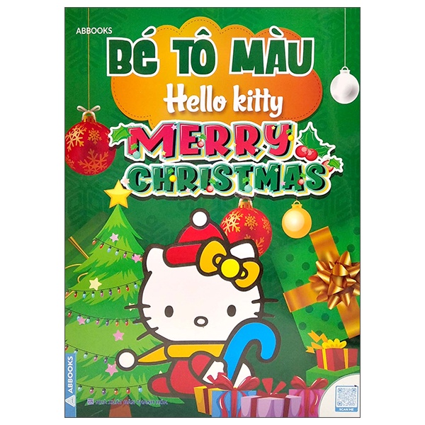 Sách Bé Tô Màu Hello Kitty - Merry Christmas