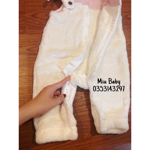 Body yếm lông trắng bé gái xuất nhật