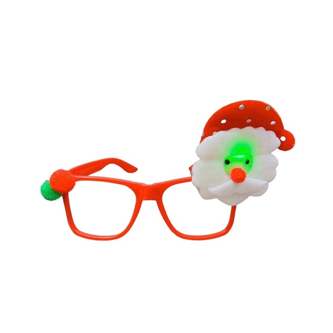 Cài Tóc Noel Có Đèn, Mắt Kính Noel Đèn Xinh Xắn Giá Rẻ Phụ Kiện Giáng Sinh 2023