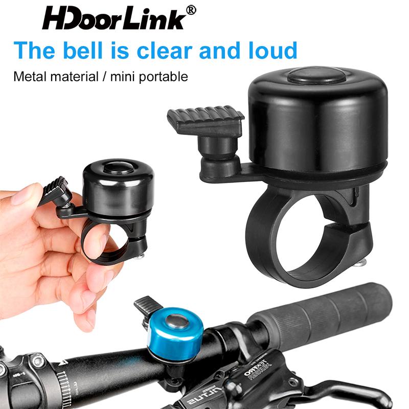 Chuông xe đạp mini HDOORLINK bằng hợp kim nhôm trong suốt