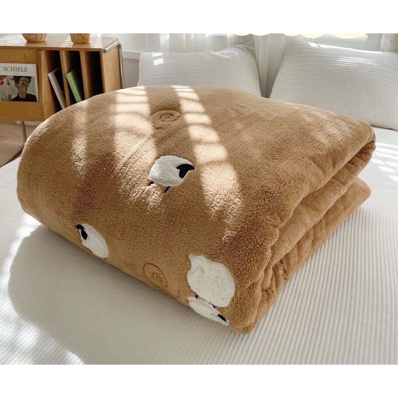 Chăn lông cừu bông xơ đậu nành