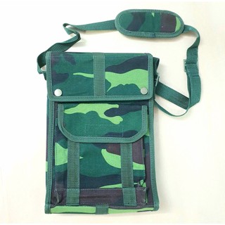 Túi chiến thuật rằn ri đeo chéo 21x27x6cm