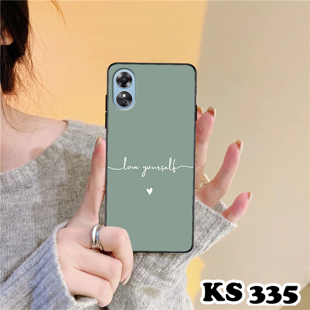 Ốp lưng Oppo A17 - A17k in hình LoveSmile - Chất liệu TPU cao cấp
