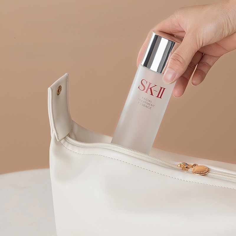 Túi Da PU Cao Cấp Đựng Mỹ Phẩm Cỡ Lớn Tiện Dụng