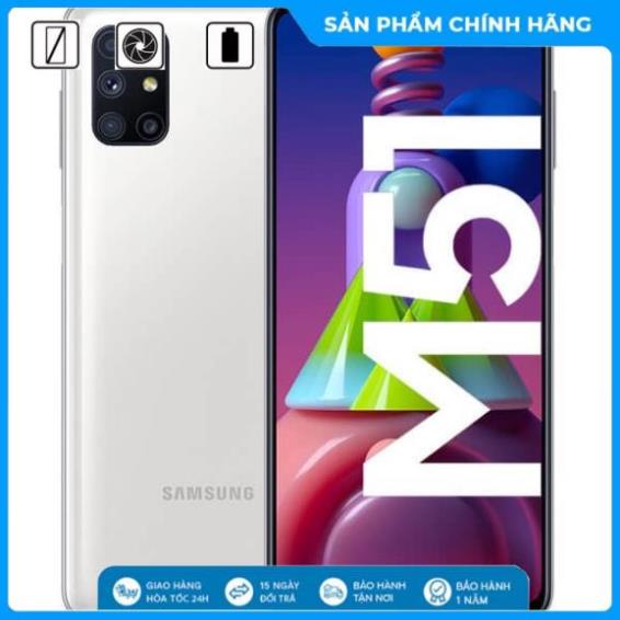 Điện Thoại Samsung Galaxy M51  Chính hãng bảo hành đầy đủ Khuyến mãi cuối năm