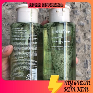 Nước tẩy trang ✔freeship✔ Nước Tẩy Trang Innisfree Green Tea Cleansing Water