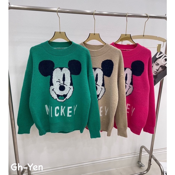 Áo len Mickey !!!