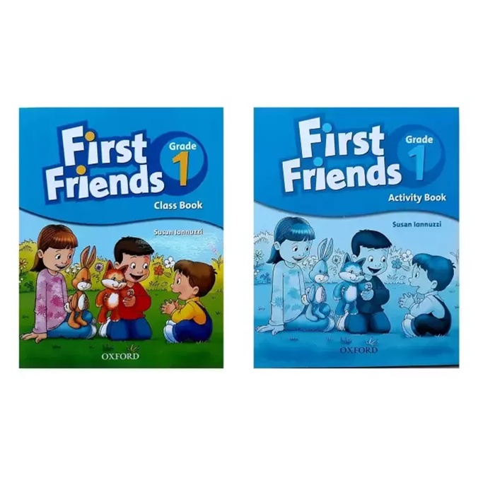 Sách- (Trọn bộ 2 cuốn) First Friends 1 (Class Book + ABook)