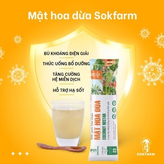Mật hoa dừa Sokfarm stick 3gr