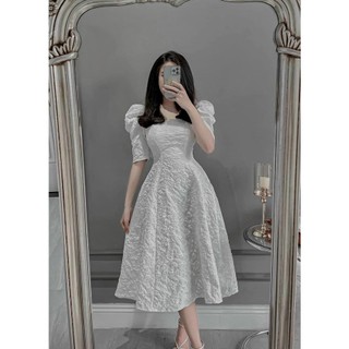 Đầm gấm ( có mút ) siêu xinh 3 màu