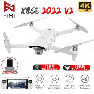 Flycam Xiaomi Fimi X8 SE v2 2022 Gấp Gọn, Gimbal Trống Rung 3 Trục, Quay Phim 4K, Bay 10Km - BẢO HÀNH 12 THÁNG