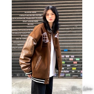 [ Hàng Sẵn ]  Bomber dạ Nchenni 40 form rộng