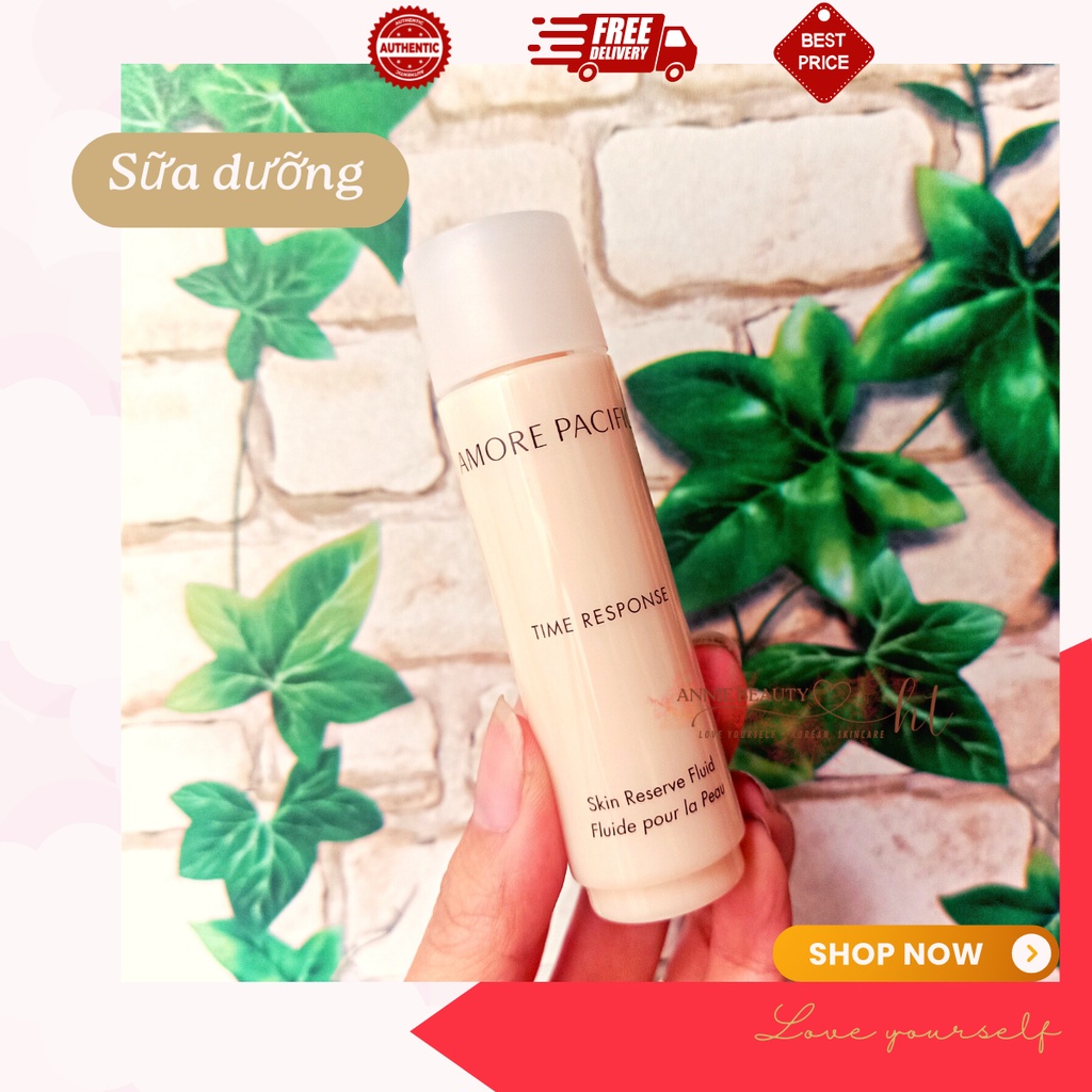 Sữa dưỡng ẩm chống lão hóa da Amore Pacific Time Response Skin Reserve Fluid 31ml (bản mới) giữ ẩm, chống oxy hóa tối ưu