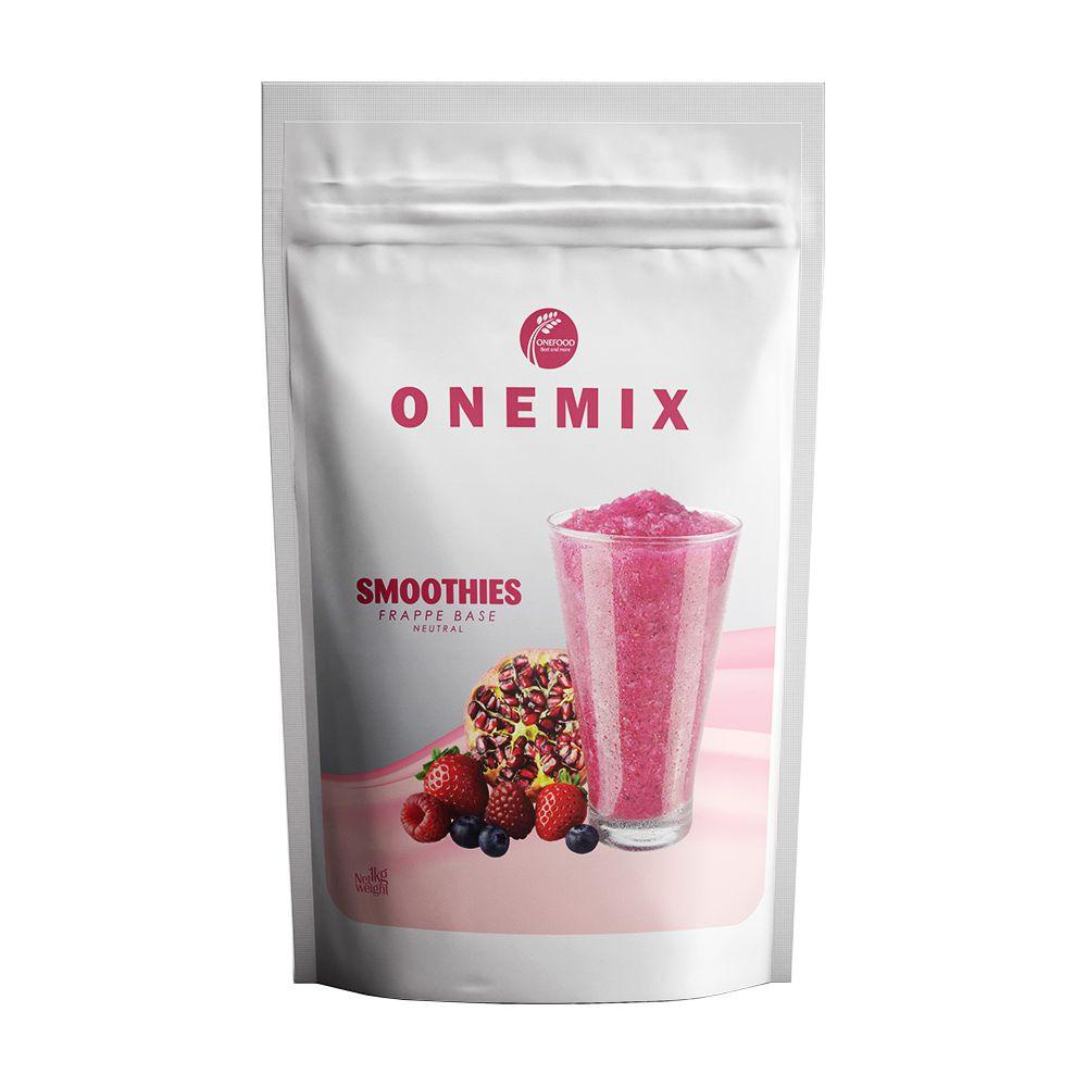 Bột mix (bột frappe) OneMix Smoothies - Vani túi 1kg