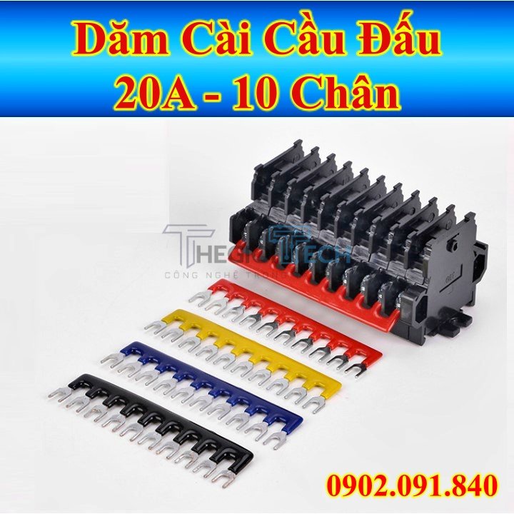 Thanh dăm cài cầu đấu TBR-10A 2chiếc ✴️VIP✴️ dòng 10A  - 10 chân giá tốt - XANH
