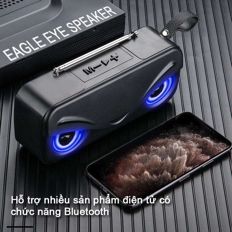 Loa bluetooth mini，loa mini không dây có đèn led âm thanh