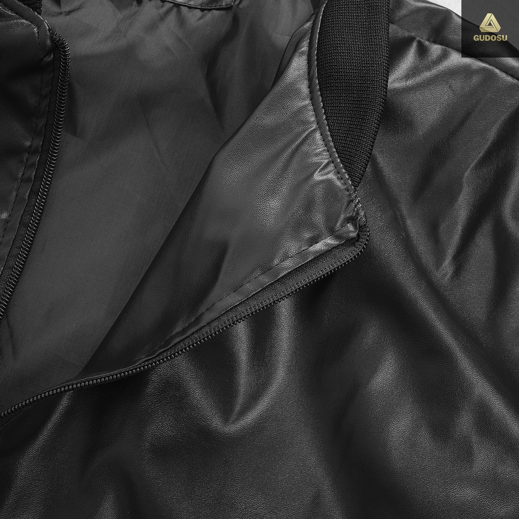 Áo Khoác Da PU dày dặn cao cấp phong cách trẻ trung thời trang 3 màu cơ bản