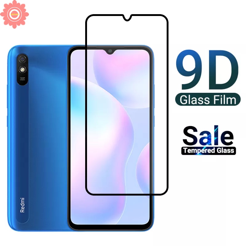 Kính Cường Lực 9D Cho Redmi A1 10 10C 10A 9 9T 9A 9C 8 8A Note 11 10 8 9 10pro 10s 11pro 9pro 9s Poco X3 NFC Pro M3 F3 F4 Mi 11T 12 12X 11 Lite Bảo Vệ Màn Hình