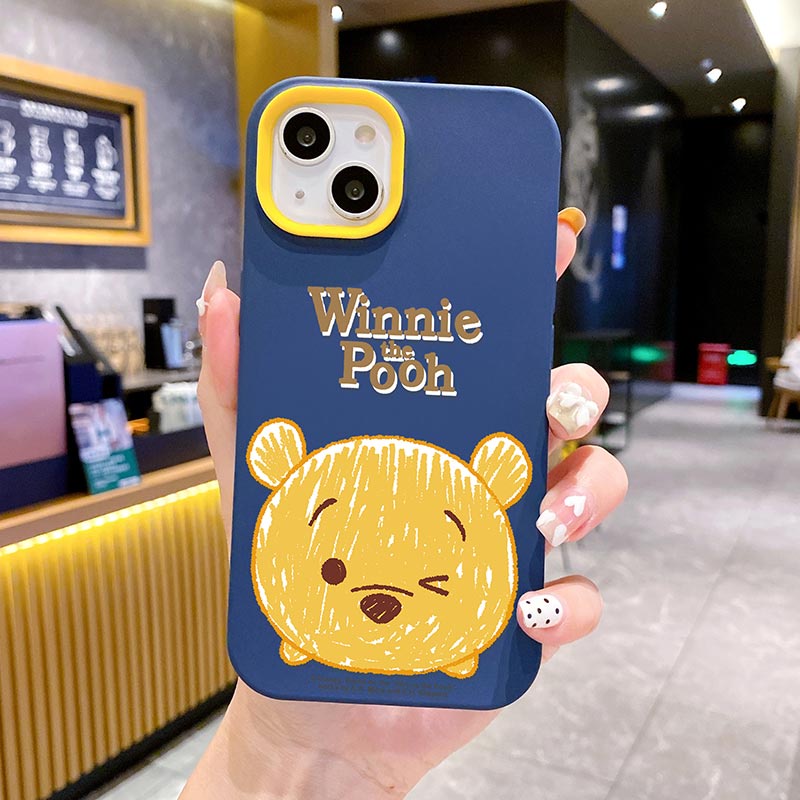 Silicon Ốp Điện Thoại tpu Mềm Chống Sốc In Hình Gấu Dâu Tây Cho iphone 15 14 13 12 11 pro promax 6 6s 7 8 plus x xr xsmax se
