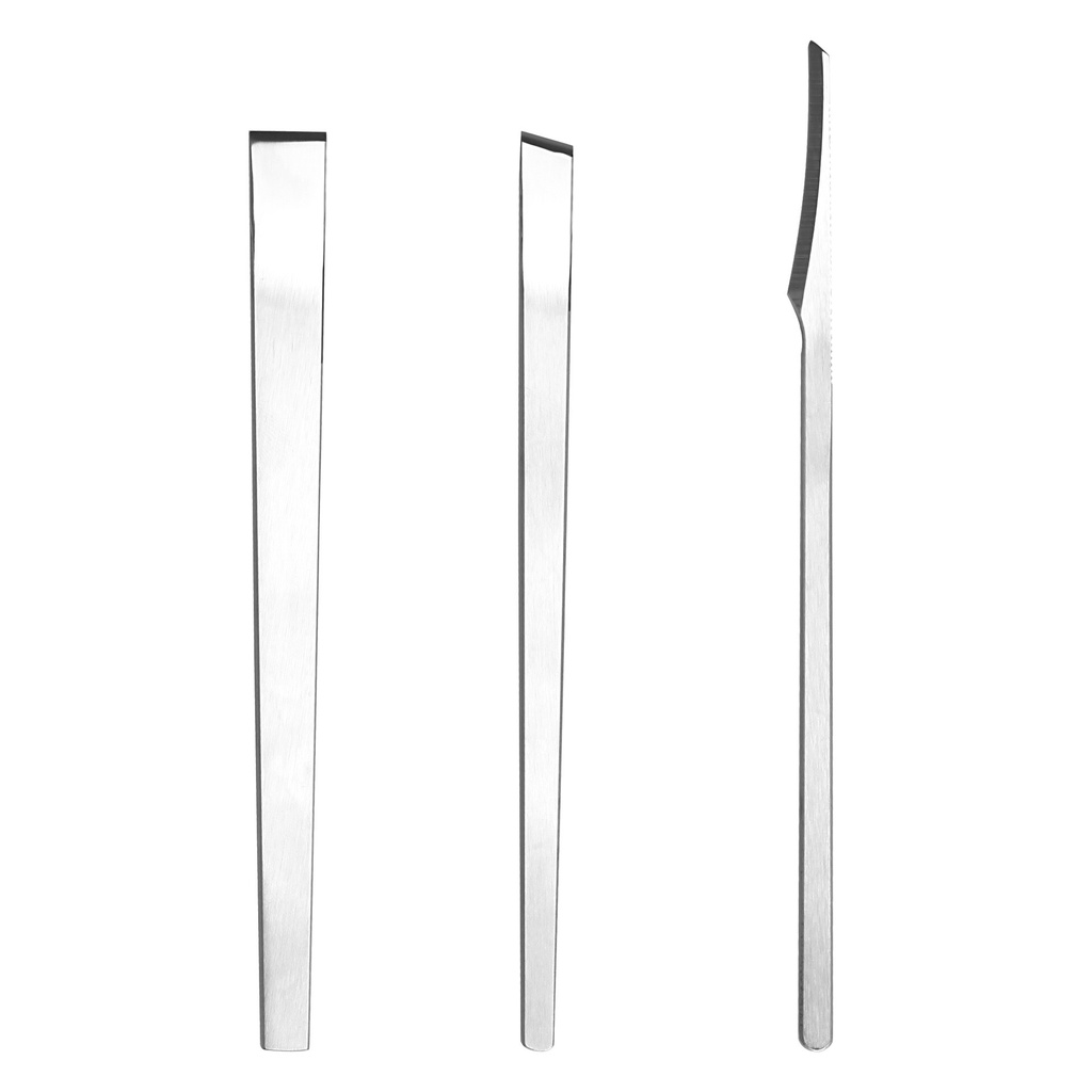 Dao lấy khoé cạo da chết 3 cây - Cây lấy khóe tay chân - PLN937