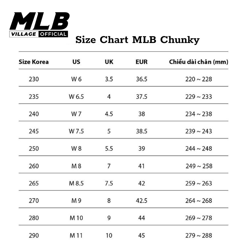 Giày MLB Chunky Classic Heel Dia Monogram - Giày Sneaker MLB nam nữ chính hãng 3ASXAM82N