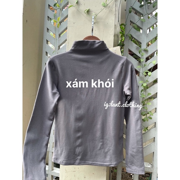 Áo thun giữ nhiệt trơn 5 phân