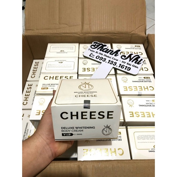 Dưỡng Da Trắng Da Giữ Ẩm Da - BODY CHEESE Phô Mai (250g) - Hàng Chính Hãng