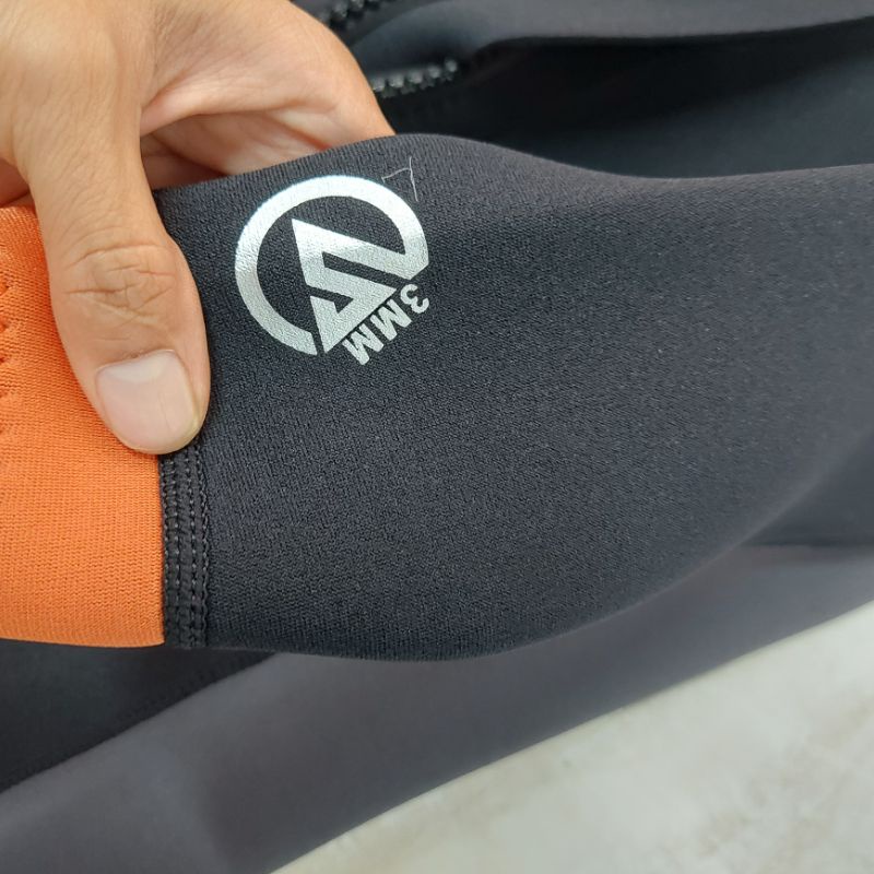 Áo lẻ, quần lẻ giữ nhiệt cho nam 45-80kg dày 3mm Dive&Sail D340136M/D 344137M cổ tay cam