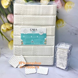Combo 5 gói Bông tẩy trang Hạt Massage Calla 1kg ( 5 gói - 5kg ) - Chính hãng Bông Bạch Tuyết